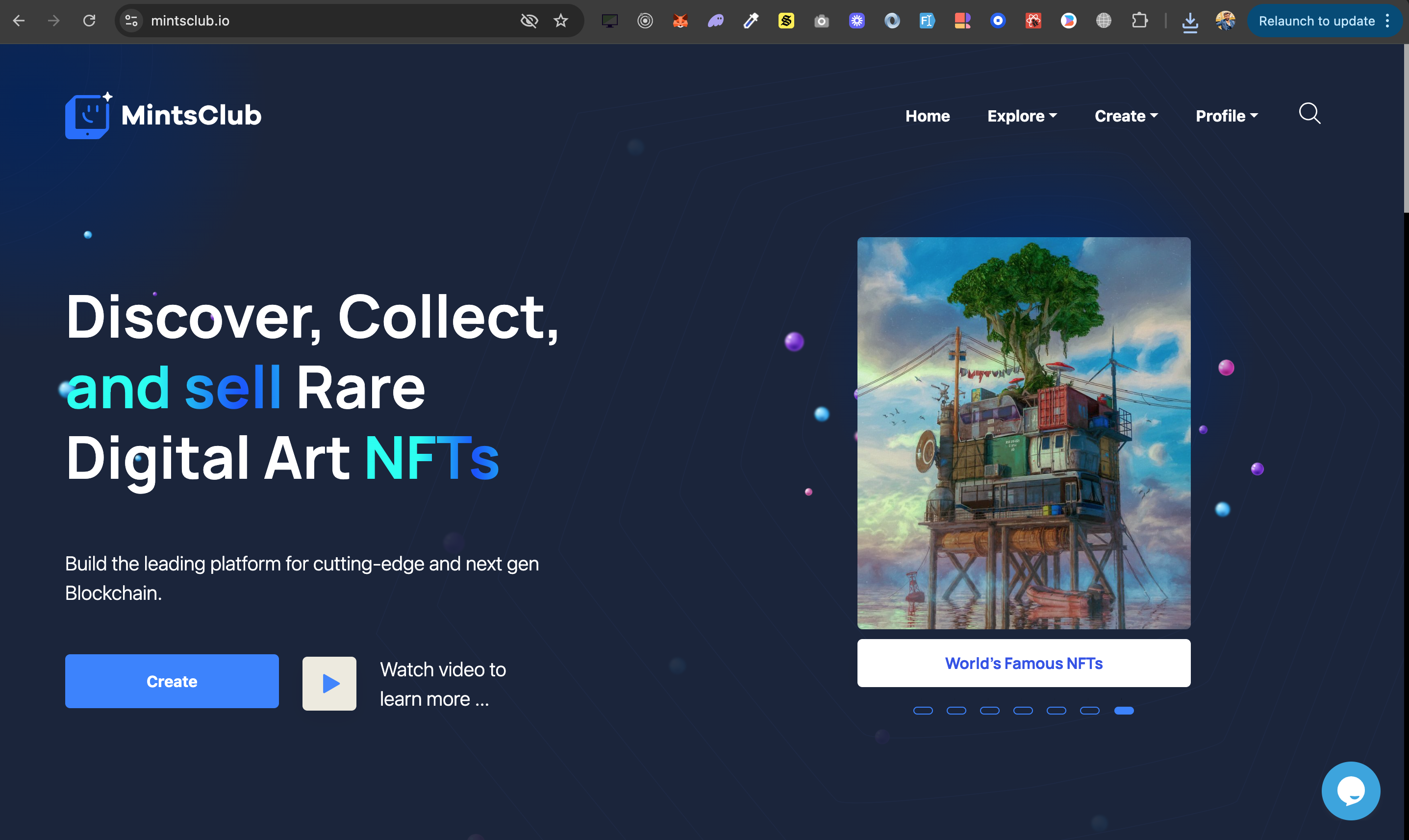 MintsClub - Multichain NFT Marketplace